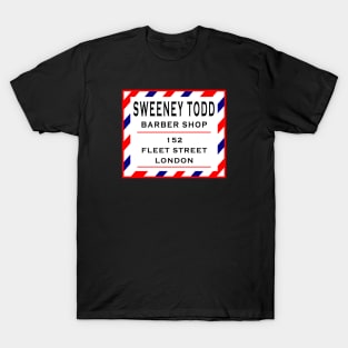 Sweeney Todd Barber Shop T-Shirt